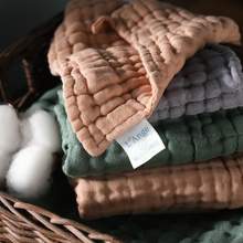 Load image into Gallery viewer, Muslin Washcloth Pack of 3