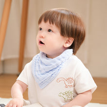 Load image into Gallery viewer, Muslin Bandana Bibs Pack of 2