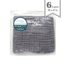 Load image into Gallery viewer, 6-Layer Medium Muslin Bath Towel