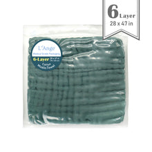 Load image into Gallery viewer, 6-Layer Medium Muslin Bath Towel