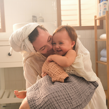 Load image into Gallery viewer, 6-Layer Small Muslin Bath Towel