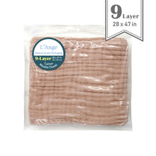 Load image into Gallery viewer, 9-Layer Medium Muslin Bath Towel