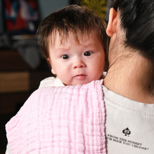 Load image into Gallery viewer, Muslin Burp Cloths Pack of 2