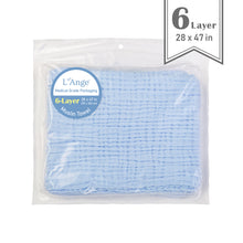 Load image into Gallery viewer, 6-Layer Medium Muslin Bath Towel