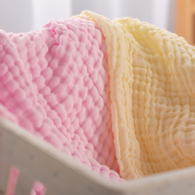 Load image into Gallery viewer, 6-Layer Small Muslin Bath Towel