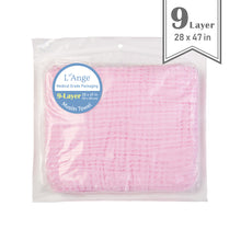 Load image into Gallery viewer, 9-Layer Medium Muslin Bath Towel