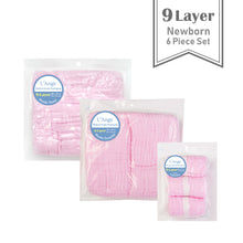 Load image into Gallery viewer, 9 Layer Cotton Muslin Newborn Set (6-Piece)