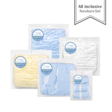 Load image into Gallery viewer, All Inclusive Cotton Muslin Newborn Set (8-Piece)