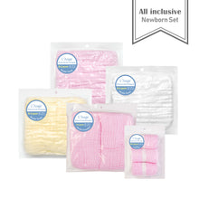 Load image into Gallery viewer, All Inclusive Cotton Muslin Newborn Set (8-Piece)