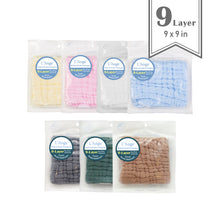 Load image into Gallery viewer, Muslin Washcloth Pack of 1
