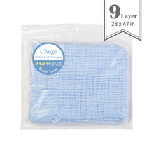 Load image into Gallery viewer, L&#39;Ange Baby 9-Layer Medium Cotton Muslin Towel
