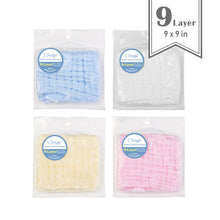 Load image into Gallery viewer, L&#39;Ange Baby Cotton Muslin Washcloth Pack of 1

